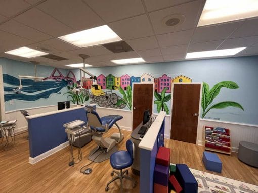 Cornerstone Children's Dentistry Charleston SC dental area